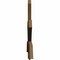 Ekena Millwork Davenport Rough Sawn Timber Gable Bracket, Western Red Cedar, 84"W x 35"H x 2"D x 6"F, 10/12 Pitch GBW084X35X0206DAV00RWR - alternate 4